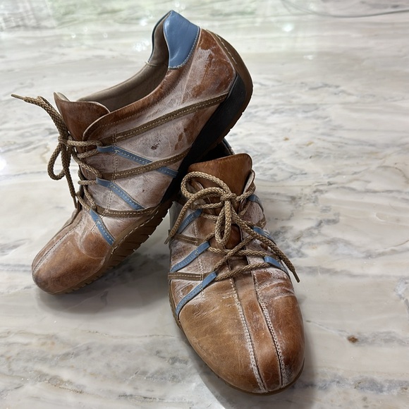 Walter Schuhe from Switzerland Men’s Leather Sneaker Style Casual Shoes - Picture 3 of 8